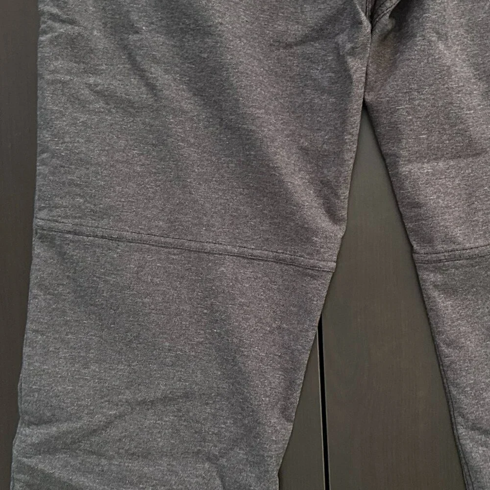 Men’s Lululemon ABC Pant Slim Tech Canvas 36x43 (TALL) Heathered Black - Picture 4 of 9